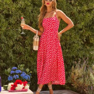 Petal Days Floral Midi Dress